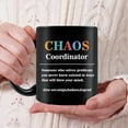 thumbnail image 4 of Coworker Chaos Coordinator Gifts for Women Men, Thank You Appreciation Gifts for Teacher Boss Nurse, Office Gifts for Women Men Friends Coworker, 11 Ounces Black Coffee Mug, 4 of 4