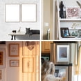 thumbnail image 7 of Uxcell 11.81" x 15.75" Diamond Paintings Frames, 2Pcs Diamond Art Frames Magnetic Picture Frame Self Adhesive for Refrigerator, Golden, 7 of 7