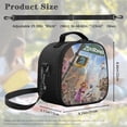thumbnail image 5 of Zootopia Insulated Lunch Bag Cartoon Backpack, Reusable Thermal Cooler Tote for School Picnic Travel, Water Resistant Zipper Lunch Box Carry Bag Large Capacity Reusable Cooler Bag 11488-A3, 5 of 6