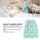 thumbnail image 4 of Falda De Pañal Para Adultos Con Tapete De Algodón, Tapete Para Incontinencia, Paño De Algodón Lavable, Almohadilla De Cama Para Pañales Reutilizable, Evita Fugas Para Ancianos, 4 of 7