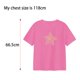thumbnail image 4 of Camiseta estampada de manga corta para mujer, camiseta cómoda y moderna con cuello redondo para mujer, para ir al trabajo, uso diario, senderismo XL, 4 of 8