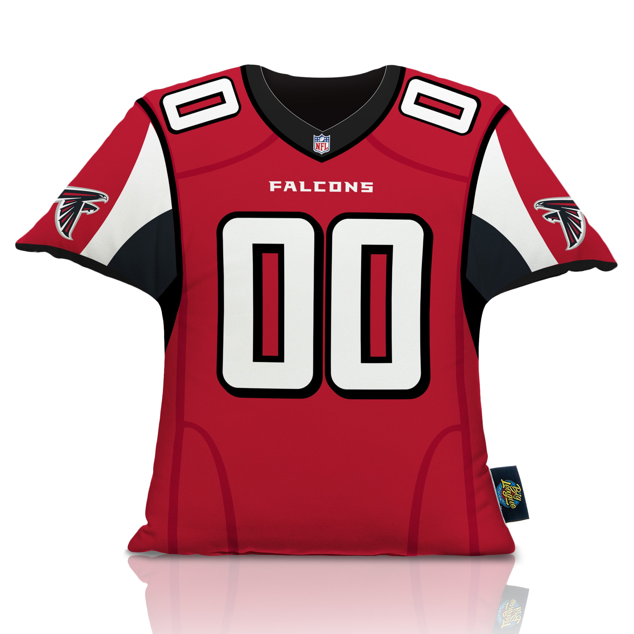 Atlanta Falcons 16'' x 16'' Jersey Pillow Black