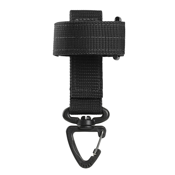 Guantes Hebilla Camping Cuerda de escalada al aire libre Almacenamiento Senderismo Hebillas Negro