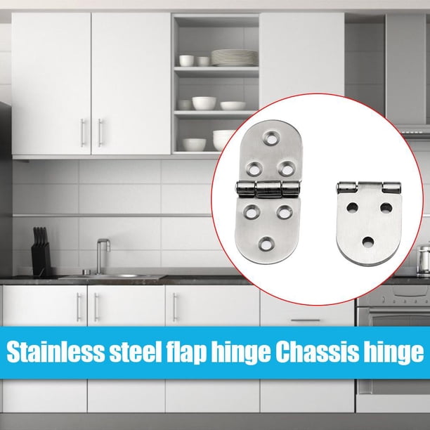 Bisagra abatible de acero inoxidable Chasis de gabinete Bisagra de flexión plegable Herrajes