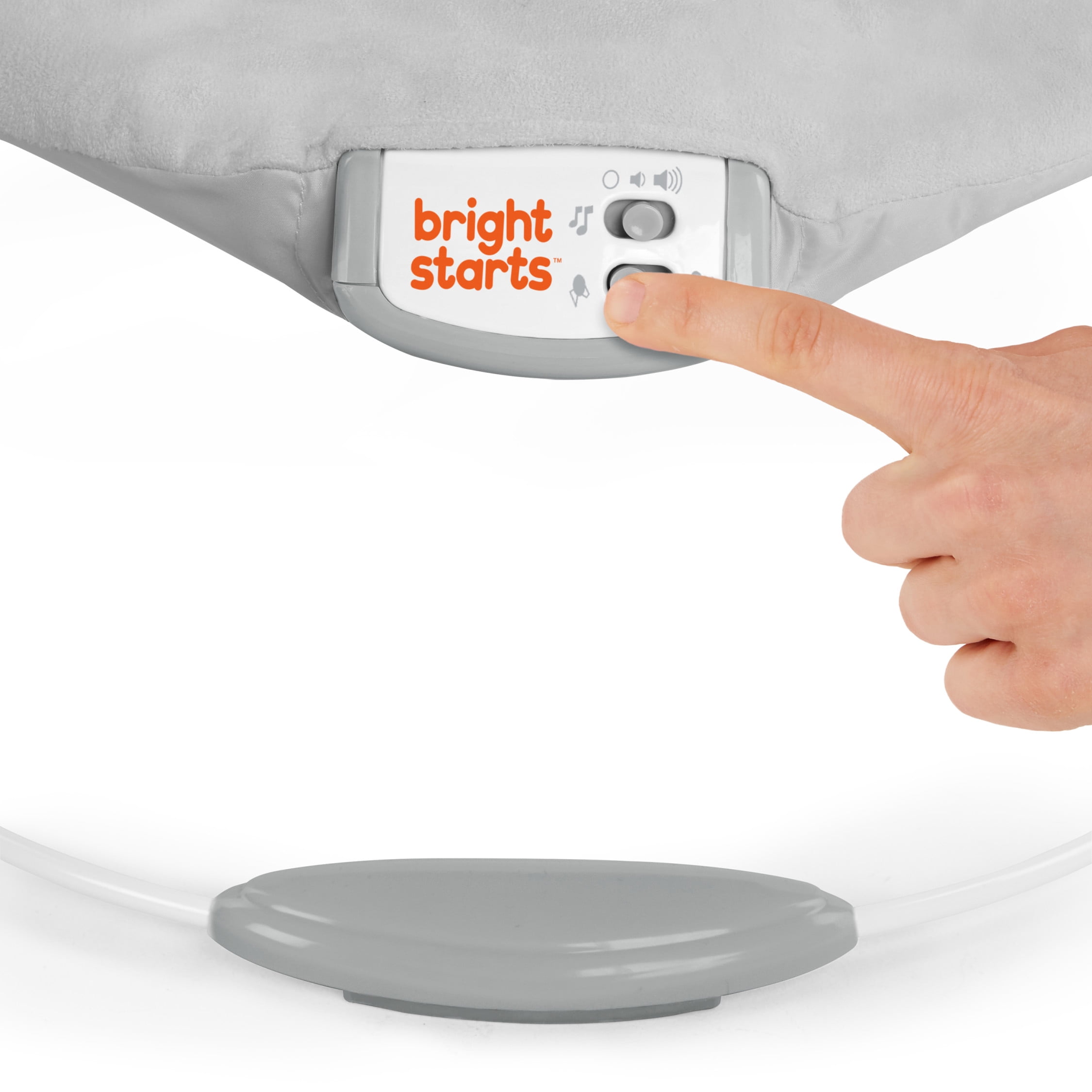 Bright Starts Mickey Mouse Comfy Disney Baby Bouncer, Cloudscapes