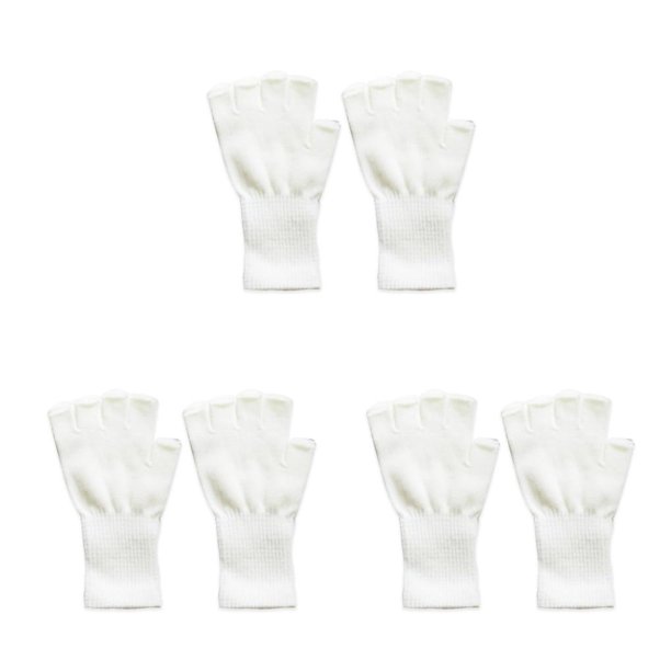 Sonducket 1 par de guantes sin dedos, accesorio de ropa, calentadores de manos térmicos para adultos, cubierta de medio dedo, guante largo de punto para Type1 NO1 Sonducket CBP382164