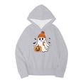 thumbnail image 5 of LRen Christmas Halloween Hoodie for Kids Girls Halloween Printed Hooded Sweatshirts Oversized Long Sleeve Hoodie Sweatshirt with Pocket Y2K Fall Winter Back to school, Halloween Tops, 5 of 5