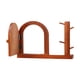 thumbnail image 2 of Adhesivo de pared para interruptor de lámpara, diseño minimalista de madera para puerta de cabina Rojo marrón, 2 of 9