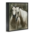 thumbnail image 4 of Stupell Industries Snuggling Horses on Farm Animals & Insects Painting Black Framed Art Print Wall Art, 12 x 12, 4 of 10