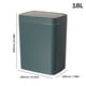 thumbnail image 3 of Bote de Basura Inteligente Likrtyny Cubo de basura inteligente con sensor Para inodoro de baño 18 L verde dorado, 3 of 5