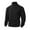 Black, variant on LIaqionyy Big and Tall Sweater for Men Mock Neck Long Sleeve Knitted Pullover Casual Fall Winter Warm Sweaters