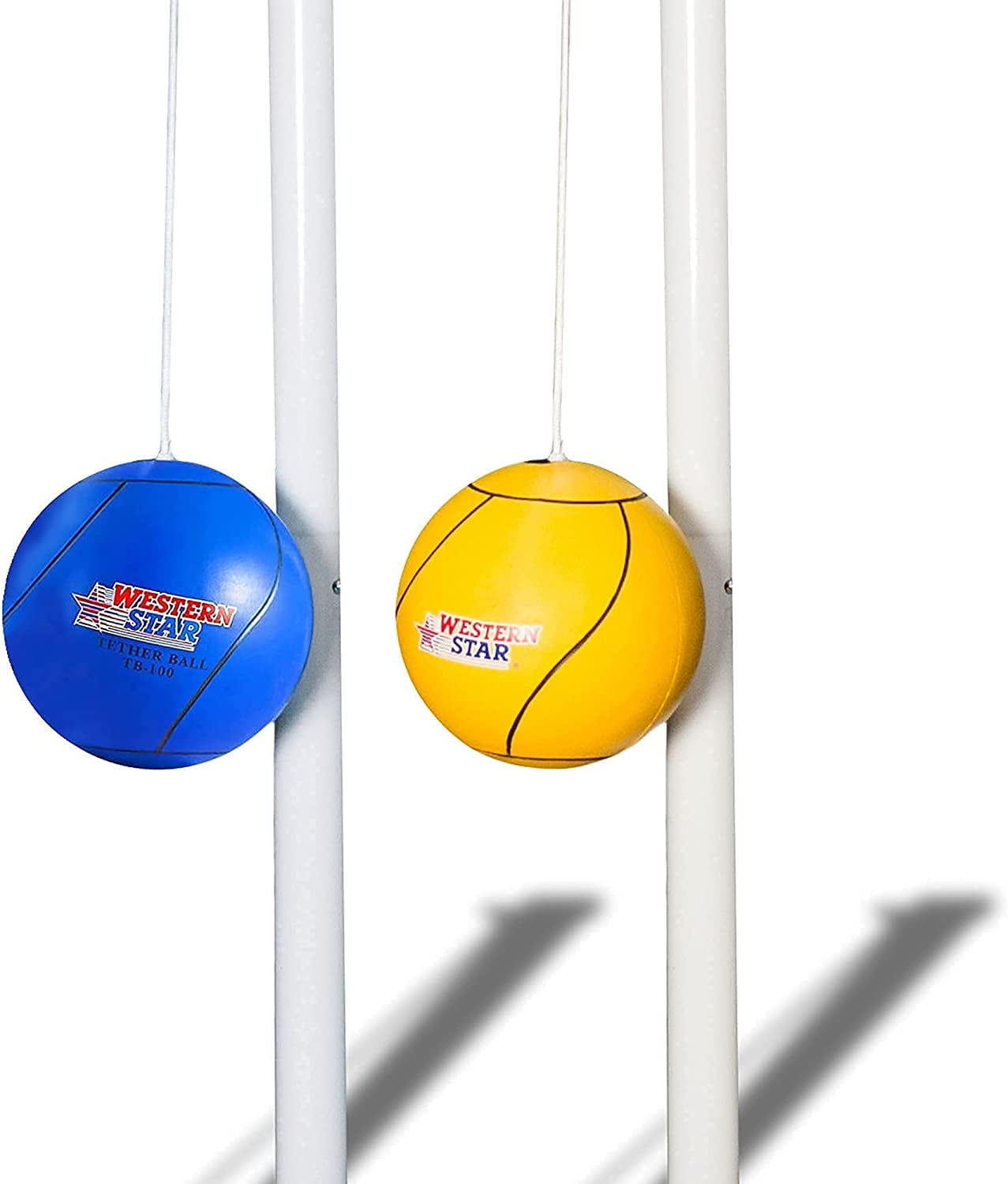 Western Star Tetherball Pole Set Family Game for Kids