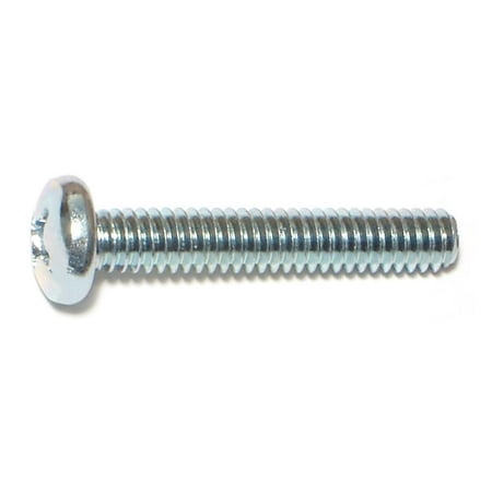 

1/4 -20 x 1-1/2 Zinc Plated Steel Coarse Thread Phillips Pan Head Machine Screws MSCPS-298
