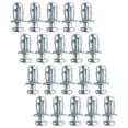 thumbnail image 1 of 4x 20 Piezas de Tuercas de Tornillo de Pétalo, Fuerte Dureza, Instalación de Pared, Herramienta de Sujeción, Anclajes de Tornillo, Tuerca de Expansión 4 piezas, 1 of 8