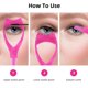 thumbnail image 3 of Juego de 3 herramientas para pestañas: peine, protector de rímel y aplicador para un maquillaje de ojos preciso, perfecto para mujeres y principiantes, 3 of 5