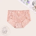 thumbnail image 2 of Byworldtasic Sexy High Waisted Underwear for Women Plus Size Briefs Breathable Lace Panties High Waisted Panties, 2 of 6