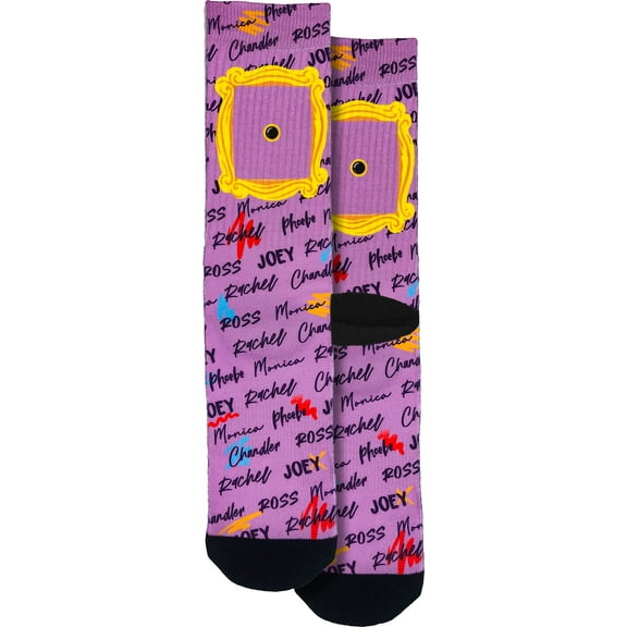 Friends List of Names Crew Socks