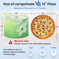 thumbnail image 2 of Lampshades 2 Pack Delicate Green Floral Bloom Dew Drops Soft Spring Decor 13"x13"x10" Light Shade for Table Lamps Floor Lamp Shades Lampshade Replacement Easy Assembly, 2 of 8