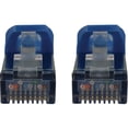 thumbnail image 4 of Eaton Tripp Lite Series Cat6a 10G Snagless Shielded Slim STP Ethernet Cable RJ45 M/M PoE Blue 1 ft. 0.3 m, 4 of 4