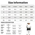 thumbnail image 3 of Christmas Dresses for Women Women's Fashion Dress Spring V-neck Long Sleeve Dress with Christmas Print for Holiday Party,Blue,L, 3 of 6