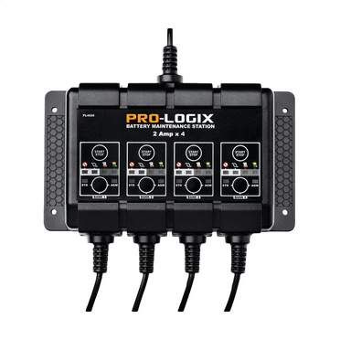 Clore Automotive PRO LOGIX 12V 4X2A Multi Bank Battery Maintenance Station