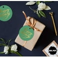 thumbnail image 5 of Inkdotpot Pack Of 100 Real Gold Foil Paper Tags Happy Holiday Favor Hang Tags, 5 of 7