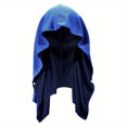 thumbnail image 1 of Toalla con capucha refrescante protección solar fresca para deportes al aire libre azul oscuro azul, 1 of 3