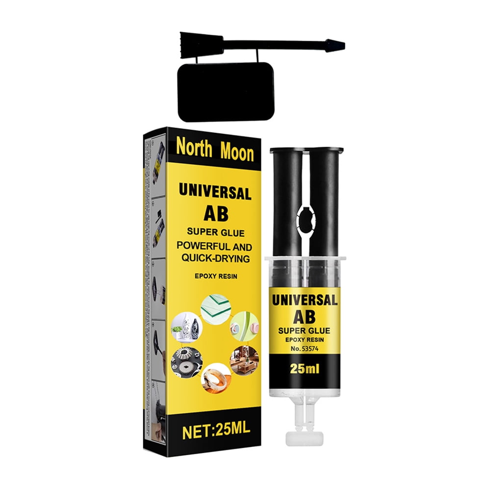 LoyGkgas New 25ml Waterproof Strong Adhesive Epoxy Resin AB Glue for Repair Metal Wood