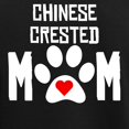thumbnail image 3 of CafePress - Chinese Crested Mom Pajamas - Women's Short Sleeve Print T-Shirt and Pants Dark Cotton Pajama Set, 3 of 7