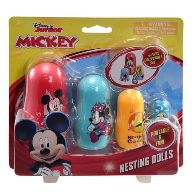 DDI 2341181 Mickey & Minnie Nesting Dolls - Case of 40 - Walmart.com - Walmart.com