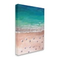 thumbnail image 3 of Warm Blue Tide Umbrella Beach Coastal Landscape 16 in x 20 in Painting Canvas Art Print, by Stupell Home Décor, 3 of 7