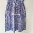 thumbnail image 3 of Sleeveless Cotton Dress, Block Handblock Print Cotton Dress,Handmade Dress ,Sketer Circle Dress, Flapper Dress, Blousen Dress,Long Dress, 3 of 6