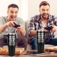 thumbnail image 6 of Game Tumbler with Lid and Straw, 40oz Gamer Water Bottle Cup with Handle, Gaming Travel Coffee Mugs, Birthday Gifts for Gamer Men Boys, 6 of 6