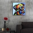 thumbnail image 5 of Epic Art 'Mastiff Warrior' by Dean Russo, Acrylic Glass Wall Art, 24"x24", 5 of 8