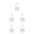 thumbnail image 2 of Justharion Sturdy And Durable Handbag For Any Occasion Fashionable And Versatile Made white 5Set, 2 of 6