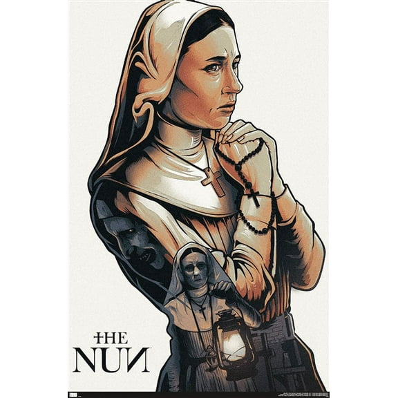 The Nun - Praying Wall Poster, 22.375" x 34"