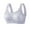 Blue, variant on Fancifize Daisy Bras for Older Women, No Underwire Summer Breathable Bras for Women Seamless Wireless Bra Full Coverage Everyday Bralettes
