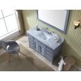 thumbnail image 4 of Ariel D055s Kensington 55" Free Standing Vanity Set - White, 4 of 7