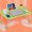 Green, variant on Portable Laptop Bed Table Foldable Desk Computer Desk- Multi-functional Tray Stand with Cup Holder and Drawer- Perfect for Eating Reading and Writing on Bed Sofa Floor- Stable Durable, and Foldable