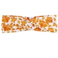 thumbnail image 1 of Garden Headband, Flourishing Hibiscus Flowers in Retro Style Abstract Spring Field Meadow Print, Elastic and Soft Women's Bandana for Sports and Everyday Use, Grey Red Coconut, by Ambesonne, 1 of 3