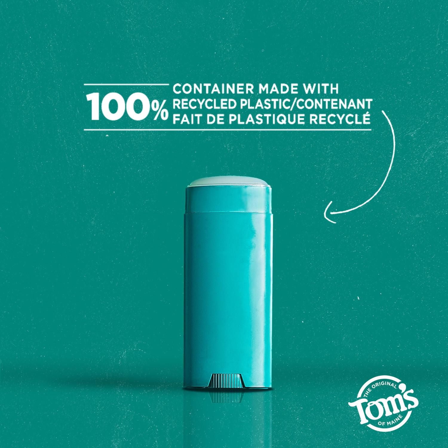 Tom’s of Maine Cucumber Aloe Antiperspirant for Women and Men, With Recycled Aluminum, 92g, Tom's of Maine Cucumber & Aloe Antiperspirant