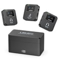 thumbnail image 1 of LEKATO Wireless in-Ear Monitor MS-20 Charging, 30H Battery Life with Box, 2.4G IEM System 1Transmitter 2 Receivers Auto-Pairing,OTG Support,One to Mo, 1 of 7