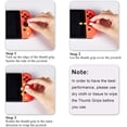 thumbnail image 3 of Joy Con Thumb Grip Set Joystick Cap Compatible with Nintendo Switch,Silicone Analog Stick Cap for Switch Lite Joy-Con Controller – Red+Blue,2 Pairs, 3 of 6