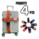 thumbnail image 2 of 4pzs Strap Correa Antirrobo Seguridad Maleta Equipaje Viaje, 2 of 4