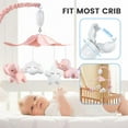 thumbnail image 4 of Crib Mobile FEISIKE para niñas con caja de música de 3 modos y 35 canciones, 4 of 6