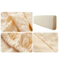 thumbnail image 4 of stanreset Housse de Tête de Lit Élastique en Polyester Résistante aux Plis Douce et Durable Prolonge le Service Beige 150cm, 4 of 6