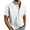 White, variant on Men's Short Sleeve Button Down Shirt Casual Summer Tops with Collar and Pocket Lightweight Breathable Comfortable for Daily Wear