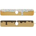 thumbnail image 3 of Coolnut Ice Cream Sink Faucet Mat for Kitchen,Sink Splash Guard Behind Faucet, Kitchen Faucet Absorbent Mat,Microfiber Cloth Faucet Mat (2 Pack,14.9×5.5in) Home Decor, 3 of 7