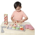 thumbnail image 6 of Melissa & Doug Slice and Bake Wooden Christmas Cookie Play Food Set, 6 of 6