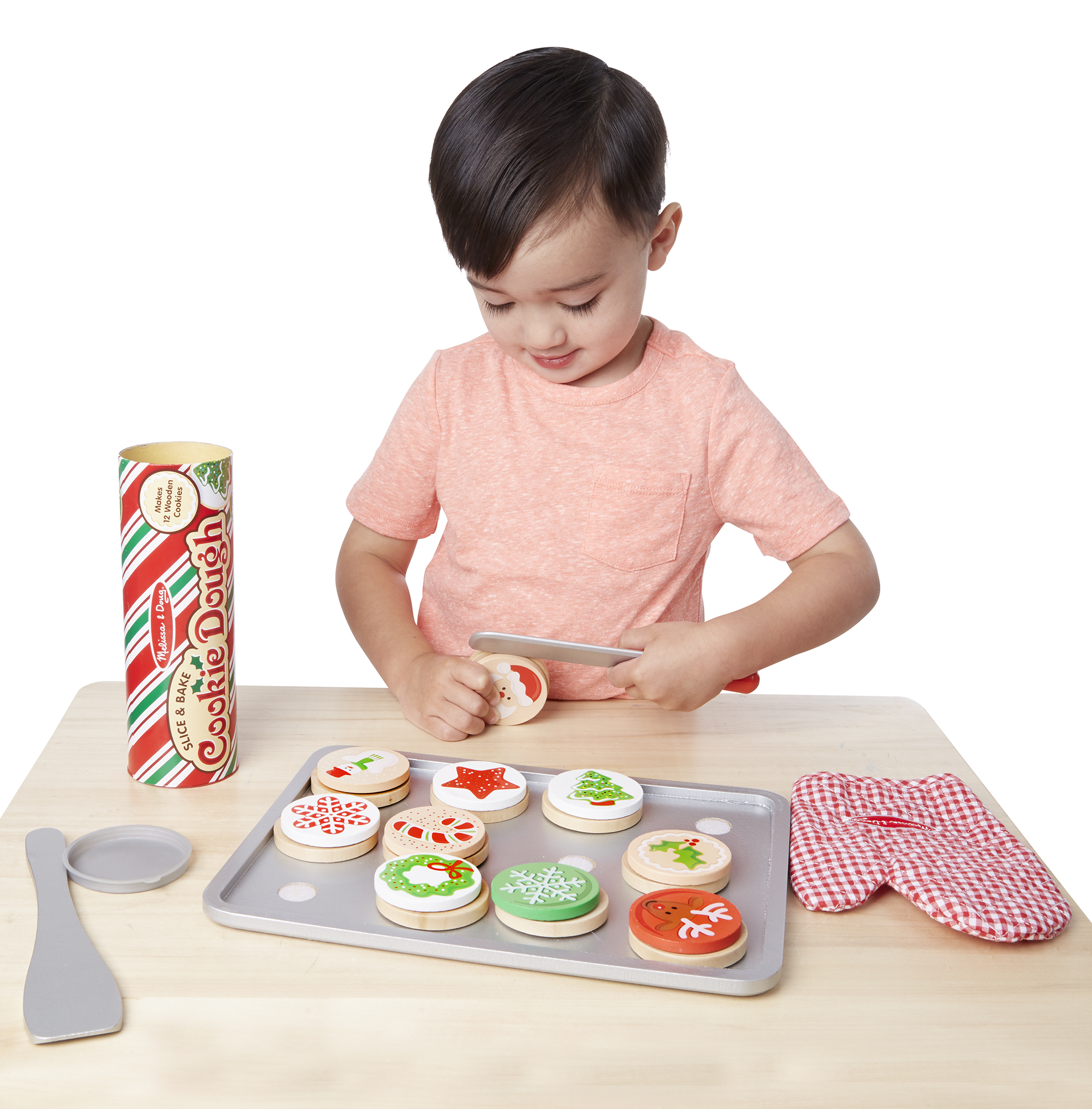 Melissa & Doug Slice and Bake Wooden Cookie Set photo 4
